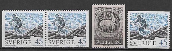 SZWECJA MI.665-666**