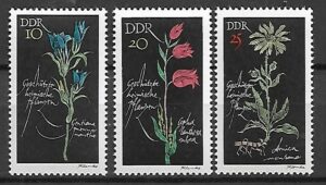 KWIATY DDR MI.1242-1244**