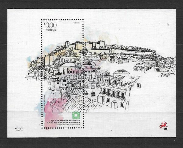 ARCHITEKTURA PORTUGALIA MI.BL.350**