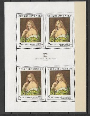 MALARSTWO CZECHOSŁOWACJA MI.ARK.1802**