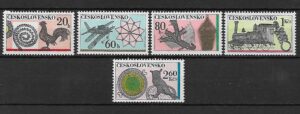 SZTUKA CZECHOSŁOWACJA MI.2086-2090**