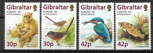 EUROPA GIBRALTAR MI.852-855**