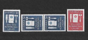 ROCZNICA SZWECJA MI.487-488C/D**