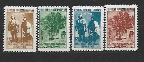 ROCZNICA ALBANIA MI.564-567**