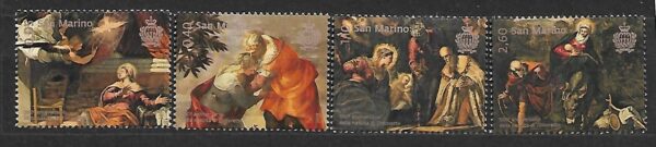 BOŻE NARODZENIE SAN MARINO MI.2767-2770**