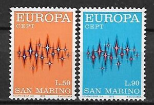 EUROPA CEPT SAN MARINO MI.997-998**