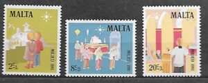 BOŻE NARODZENIE MALTA MI.652-654**