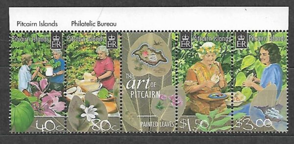 SZTUKA PITCAIRN MI.639-642**