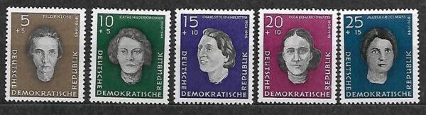 SŁAWNI LUDZIE DDR MI.715-719**