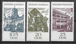 ARCHITEKTURA DDR MI.1233-1235**