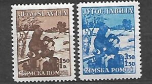 ZIMOWA POMOC JUGOSŁAWIA MI.320-321**