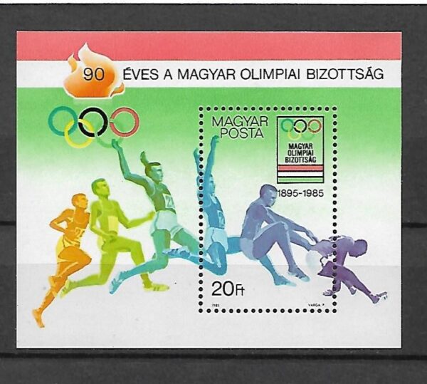 OLIMPIADA LETNIA WĘGRY MI.BL.175A**