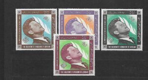 J.F.KENNEDY JORDANIA MI.516-519A**