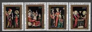 BOŻE NARODZENIE DAHOMEY MI.439-442**