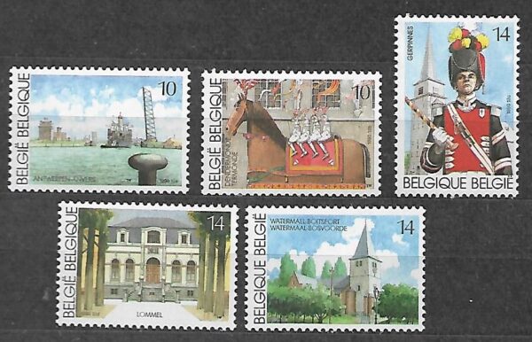 TURYSTYKA BELGIA MI.2429-2433**