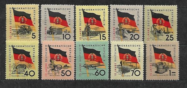 ROCZNICE DDR MI.722-731**