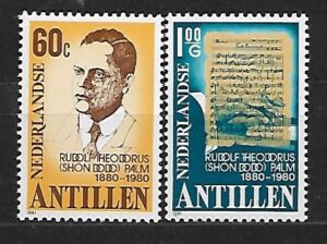 SŁAWNI LUDZIE ANTYLLE HOLENDERSKIE MI.436-437**