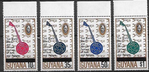 FESTIWAL GUJANA MI.512-515**