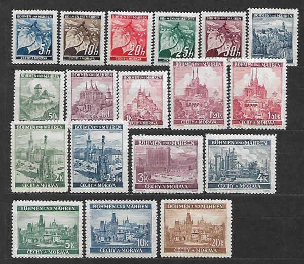 ARCHITEKTURA CZECHY I MORAWY MI.20-37**