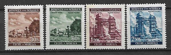 WIEŚ I MIASTO CZECHY I MORAWY MI.75-78**