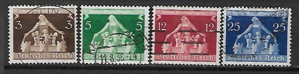 NIEMCY RZESZA MI.617-620 KASOWANY