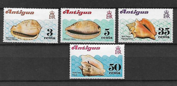 MUSZLE ANTIGUA MI.277-280**