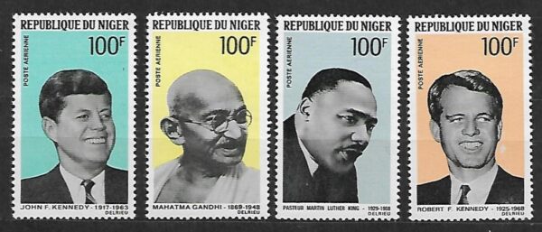 SŁAWNI LUDZIE NIGER MI.200-203**