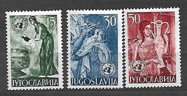 ONZ JUGOSŁAWIA MI.714-716**