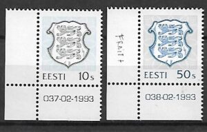 HERBY ESTONIA MI.204-205**