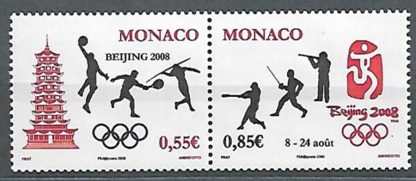 OLIMPIADA LETNIA MONAKO MI.2884-2885**