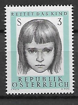 DZIEŃ DZIECKA AUSTRIA MI.1222**