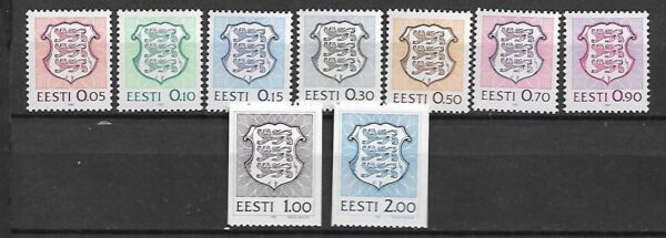 HERBY ESTONIA MI.165-173**