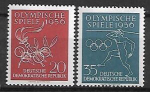 OLIMPIADA LETNIA DDR MI.539-540**