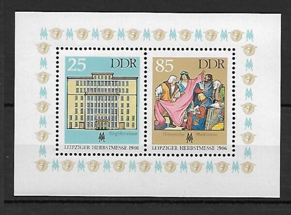 ARCHITEKTURA DDR MI.BL.85**