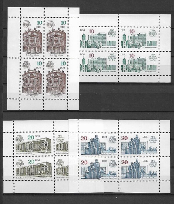 ROCZNICA DDR MI.ARK.3075-3078**