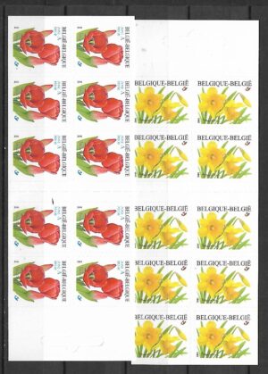 KWIATY BELGIA MI.3095-3096**ZESZYCIKI