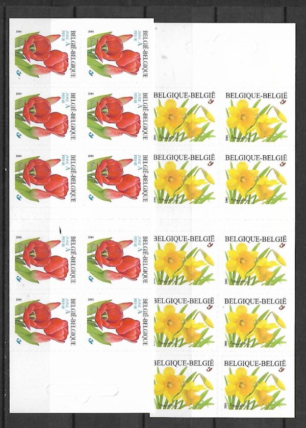 KWIATY BELGIA MI.3095-3096**ZESZYCIKI