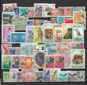 ZESTAW ZNACZKÓW AZJA NR 7