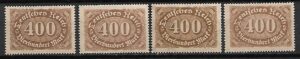 NIEMCY MI.222a,b,c,d**/*