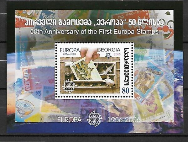 DZIEŃ ZNACZKA GRUZJA MI.BL.36**