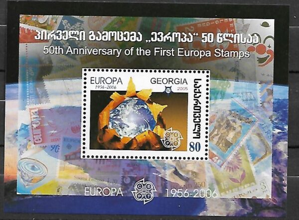 DZIEŃ ZNACZKA GRUZJA MI.BL.38**