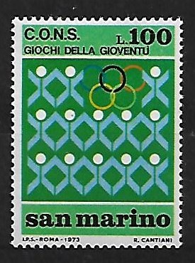 OLIMPIADA SAN MARINO MI.1028**