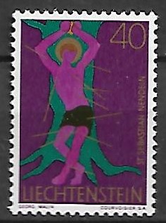 SZTUKA LIECHTENSTEIN MI.543**