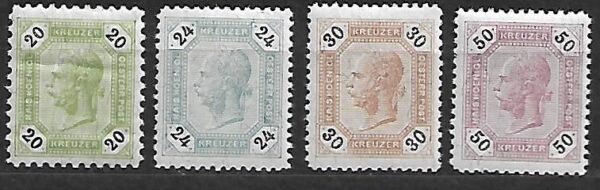 AUSTRIA MI.63-66**