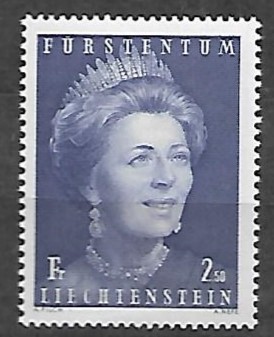 SŁAWNI LUDZIE LIECHTENSTEIN MI.544**