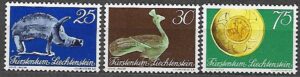 SZTUKA LIECHTENSTEIN MI.536-538**