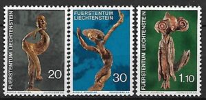SZTUKA LIECHTENSTEIN MI.567-569**