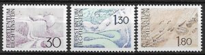 KRAJOBRAZY LIECHTENSTEIN MI.581-583**