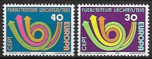 EUROPA CEPT LIECHTENSTEIN MI.579-580**