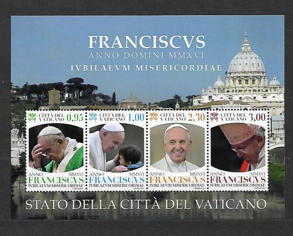 PAPIEŻ FRANCISZEK WATYKAN MI.BL.50**